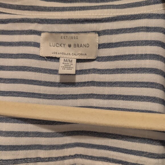 Lucky Brand Striped Button Down - Picture 2 of 2